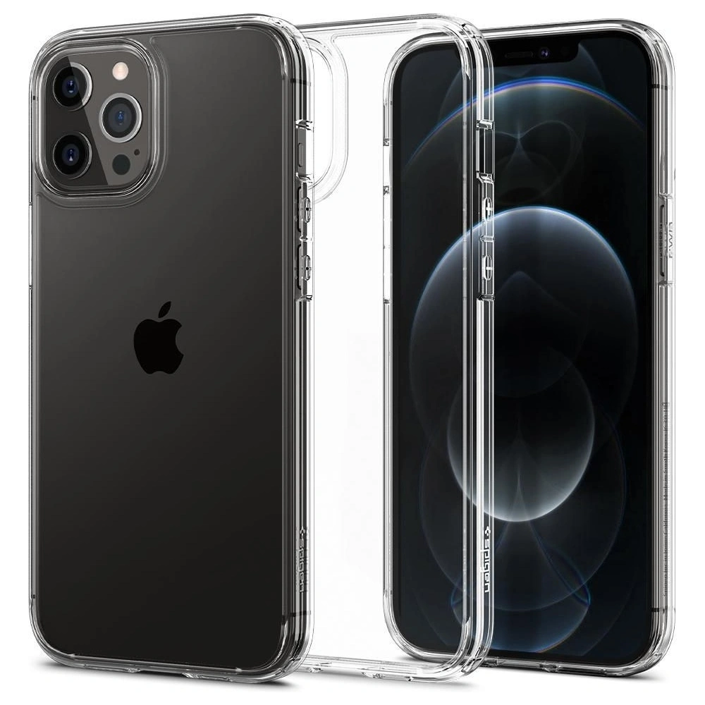 Hurtownia GSM - Etui Spigen Ultra Hybrid Apple iPhone 12 Pro Max Crystal Clear - SPN1259CL - {ean13} - Hurt
