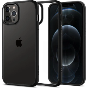 Etui Spigen Ultra Hybrid Apple iPhone 12 Pro Max Matte Black