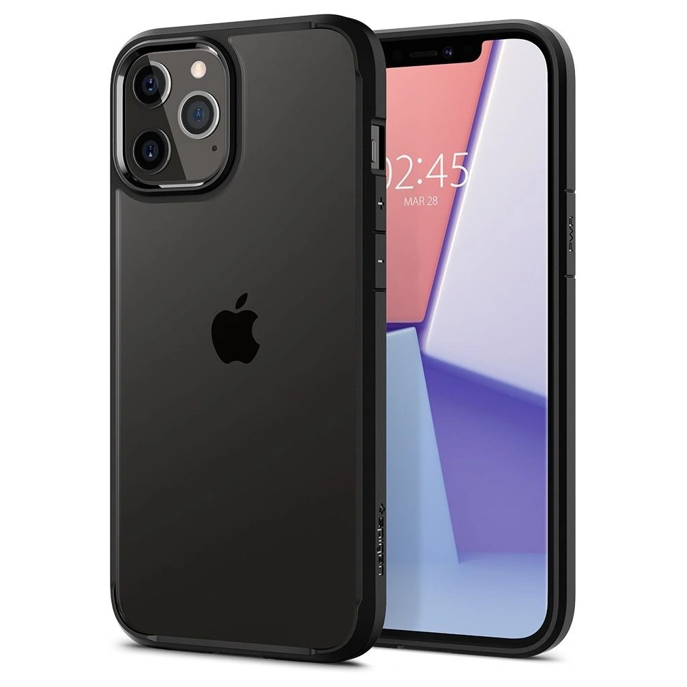 Hurtownia GSM - Etui Spigen Ultra Hybrid Apple iPhone 12 Pro Max Matte Black - SPN1260BLK - {ean13} - Hurt