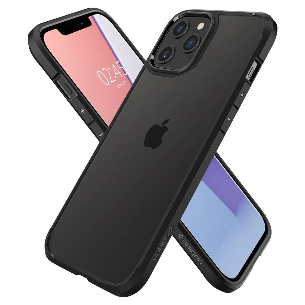 Hurtownia GSM - Etui Spigen Ultra Hybrid Apple iPhone 12 Pro Max Matte Black - SPN1260BLK - {ean13} - Hurt