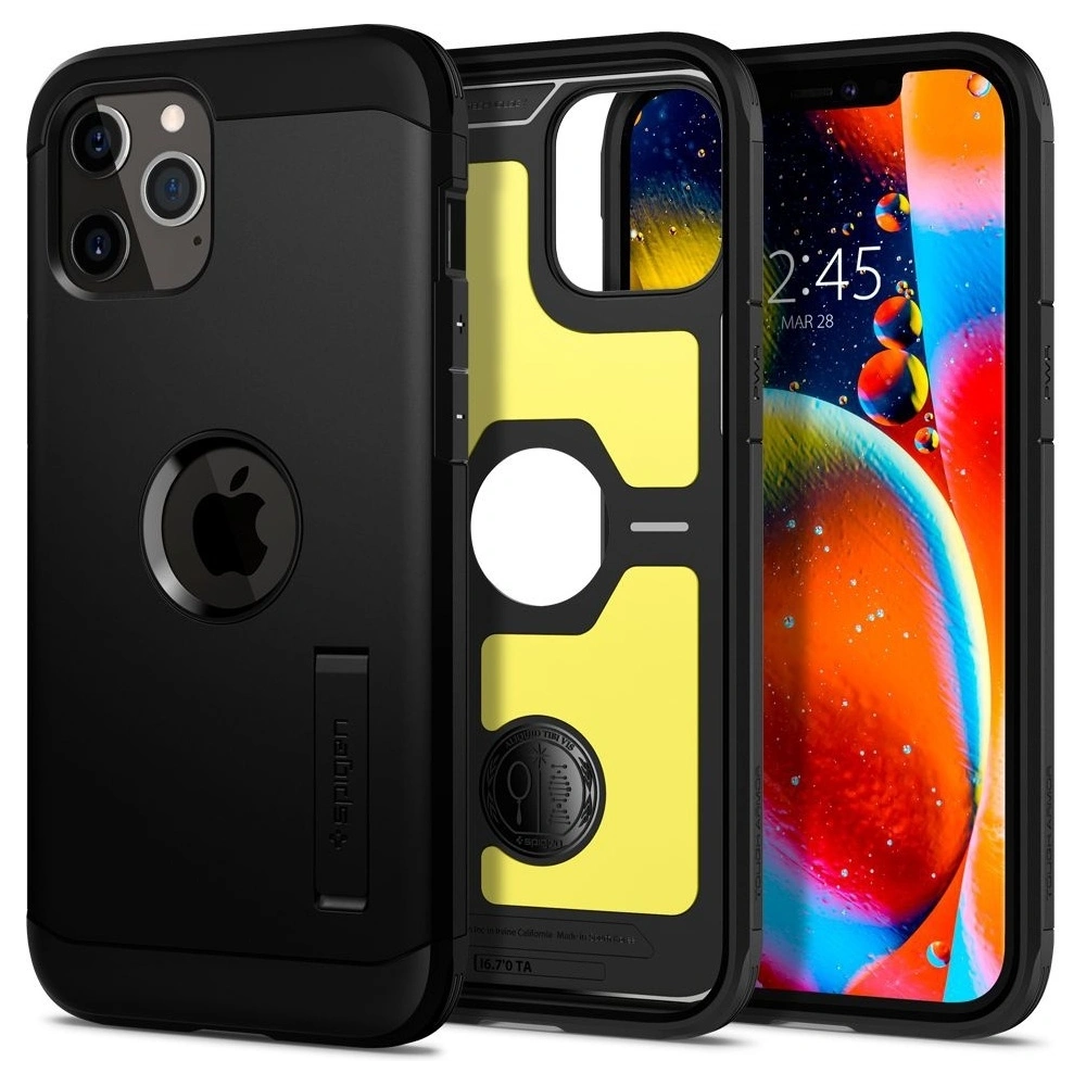 Wholesale Spigen Tough Armor Apple iPhone 12 Pro Max Black - SPN1262BLK - {ean13} - Hurt