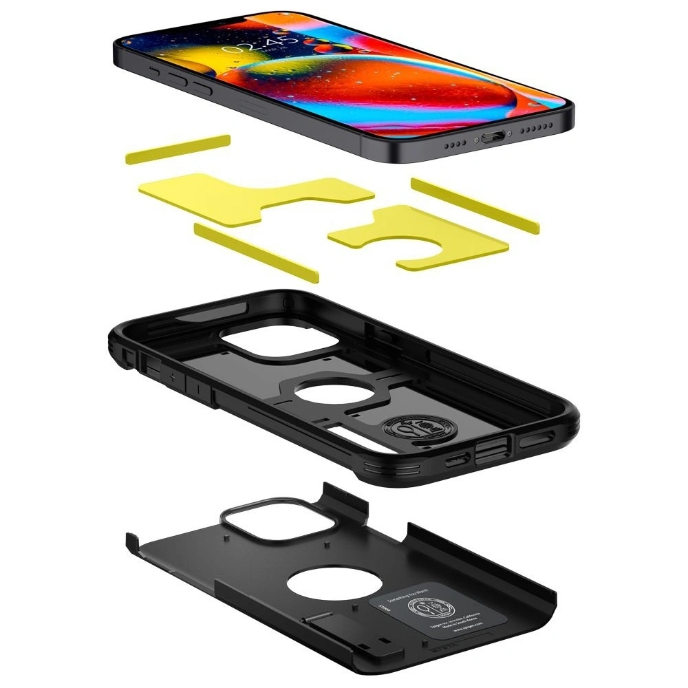 Wholesale Spigen Tough Armor Apple iPhone 12 Pro Max Black - SPN1262BLK - {ean13} - Hurt