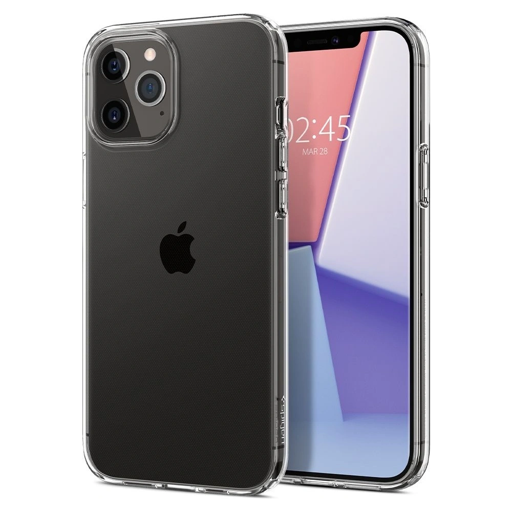 Hurtownia GSM - Etui Spigen Liquid Crystal Apple iPhone 12/12 Pro Crystal Clear - SPN1266CL - {ean13} - Hurt