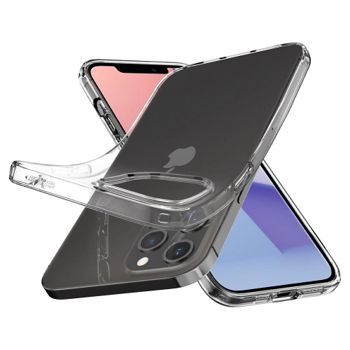 Etui Spigen Liquid Crystal Apple iPhone 12/12 Pro Crystal Clear