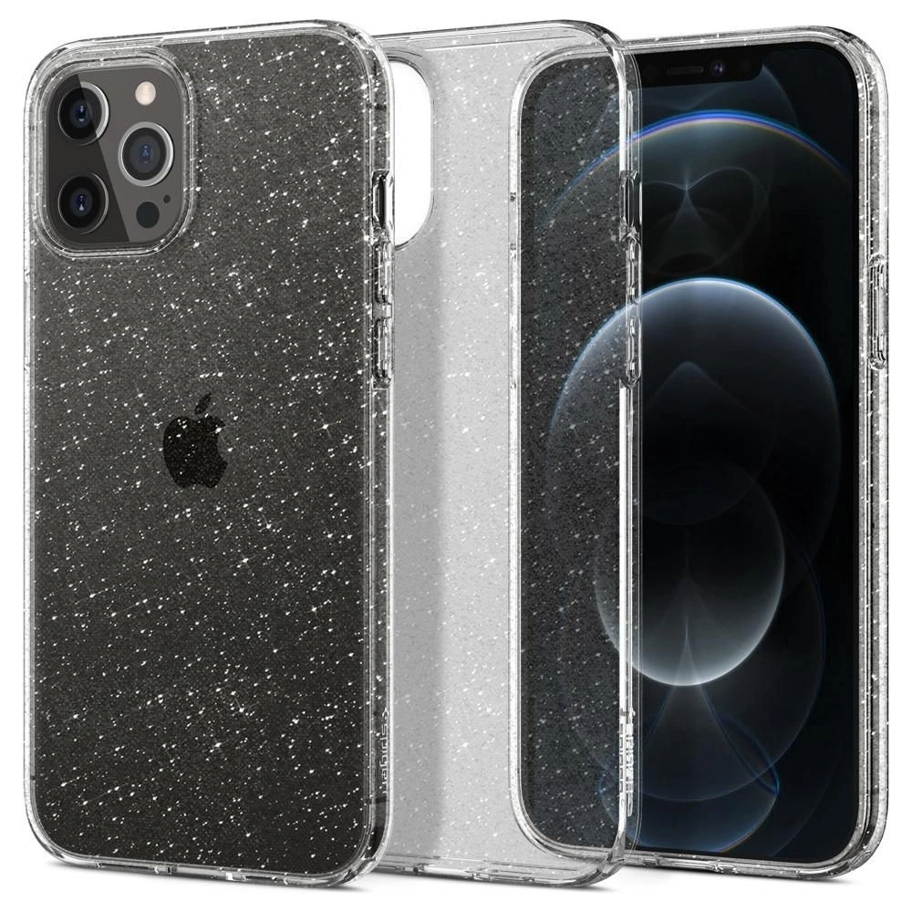 Hurtownia GSM - Etui Spigen Liquid Crystal Apple iPhone 12/12 Pro Glitter Crystal - SPN1267GLT - {ean13} - Hurt