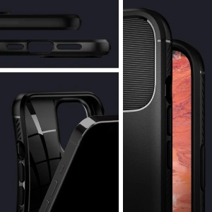 Hurtownia GSM - Etui Spigen Rugged Armor Apple iPhone 12/12 Pro Matte Black - SPN1268BLK - {ean13} - Hurt
