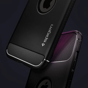 Hurtownia GSM - Etui Spigen Rugged Armor Apple iPhone 12/12 Pro Matte Black - SPN1268BLK - {ean13} - Hurt
