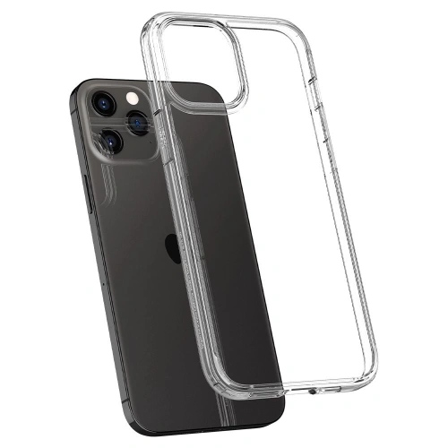 Etui Spigen Ultra Hybrid Apple iPhone 12/12 Pro Crystal Clear