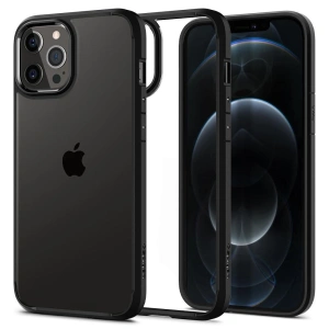 Hurtownia GSM - Etui Spigen Ultra Hybrid Apple iPhone 12/12 Pro Matte Black - SPN1271BLK - {ean13} - Hurt