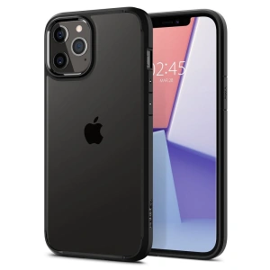 Hurtownia GSM - Etui Spigen Ultra Hybrid Apple iPhone 12/12 Pro Matte Black - SPN1271BLK - {ean13} - Hurt