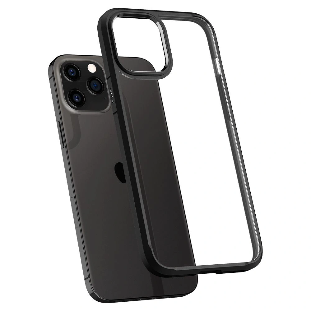 Hurtownia GSM - Etui Spigen Ultra Hybrid Apple iPhone 12/12 Pro Matte Black - SPN1271BLK - {ean13} - Hurt