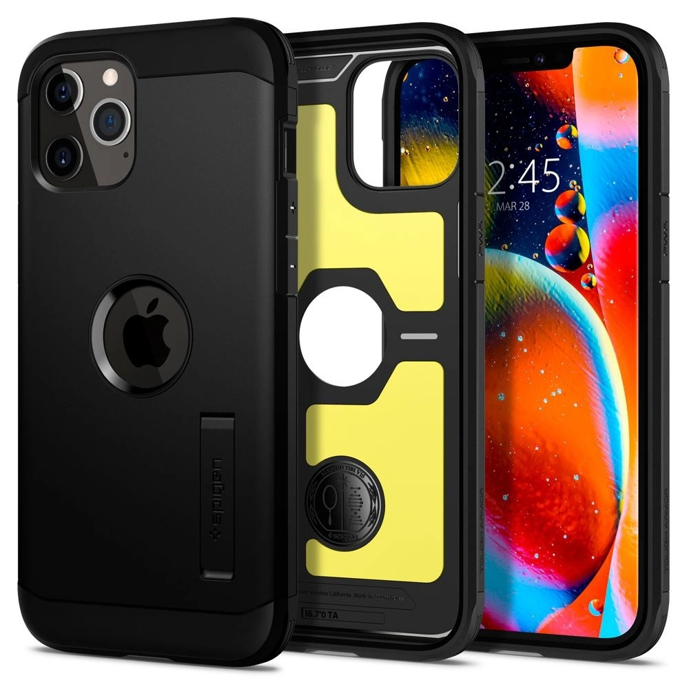 Hurtownia GSM - Etui Spigen Tough Armor Apple iPhone 12/12 Pro Black - SPN1272BLK - {ean13} - Hurt