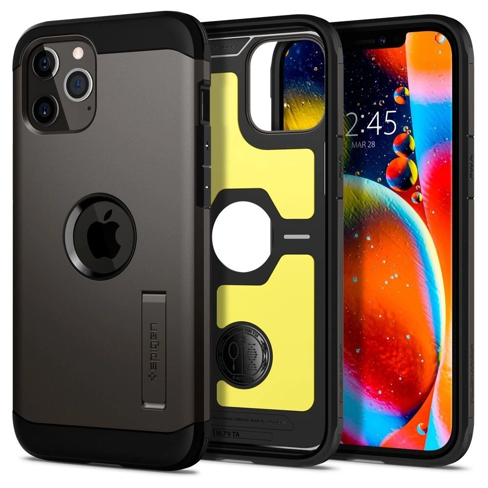 Hurtownia GSM - Etui Spigen Tough Armor Apple iPhone 12/12 Pro Gunmetal - SPN1273GNM - {ean13} - Hurt