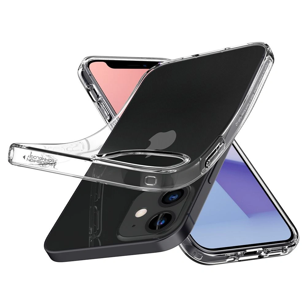 Hurtownia GSM - Etui Spigen Liquid Crystal Apple iPhone 12 mini Crystal Clear - SPN1278GLT - {ean13} - Hurt