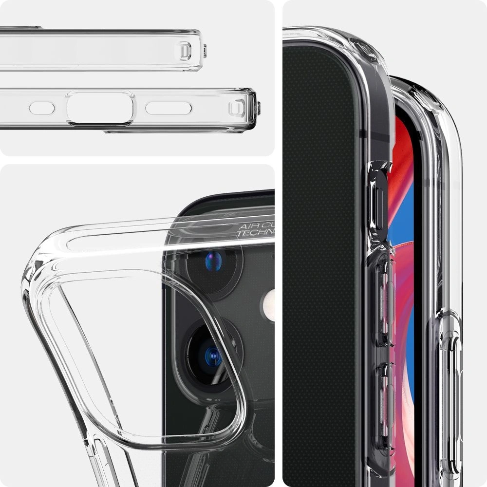 Hurtownia GSM - Etui Spigen Liquid Crystal Apple iPhone 12 mini Crystal Clear - SPN1278GLT - {ean13} - Hurt