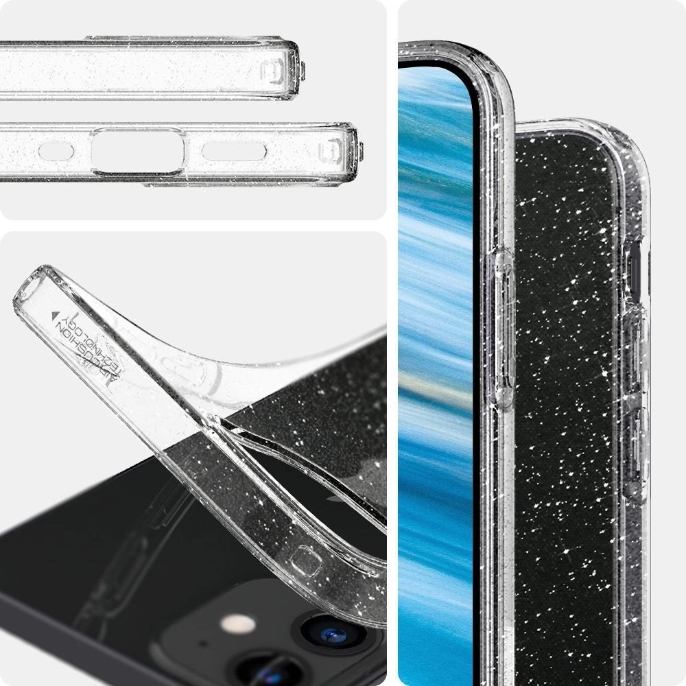 Hurtownia GSM - Etui Spigen Liquid Crystal Apple iPhone 12 mini Glitter Crystal - SPN1279GLT - {ean13} - Hurt