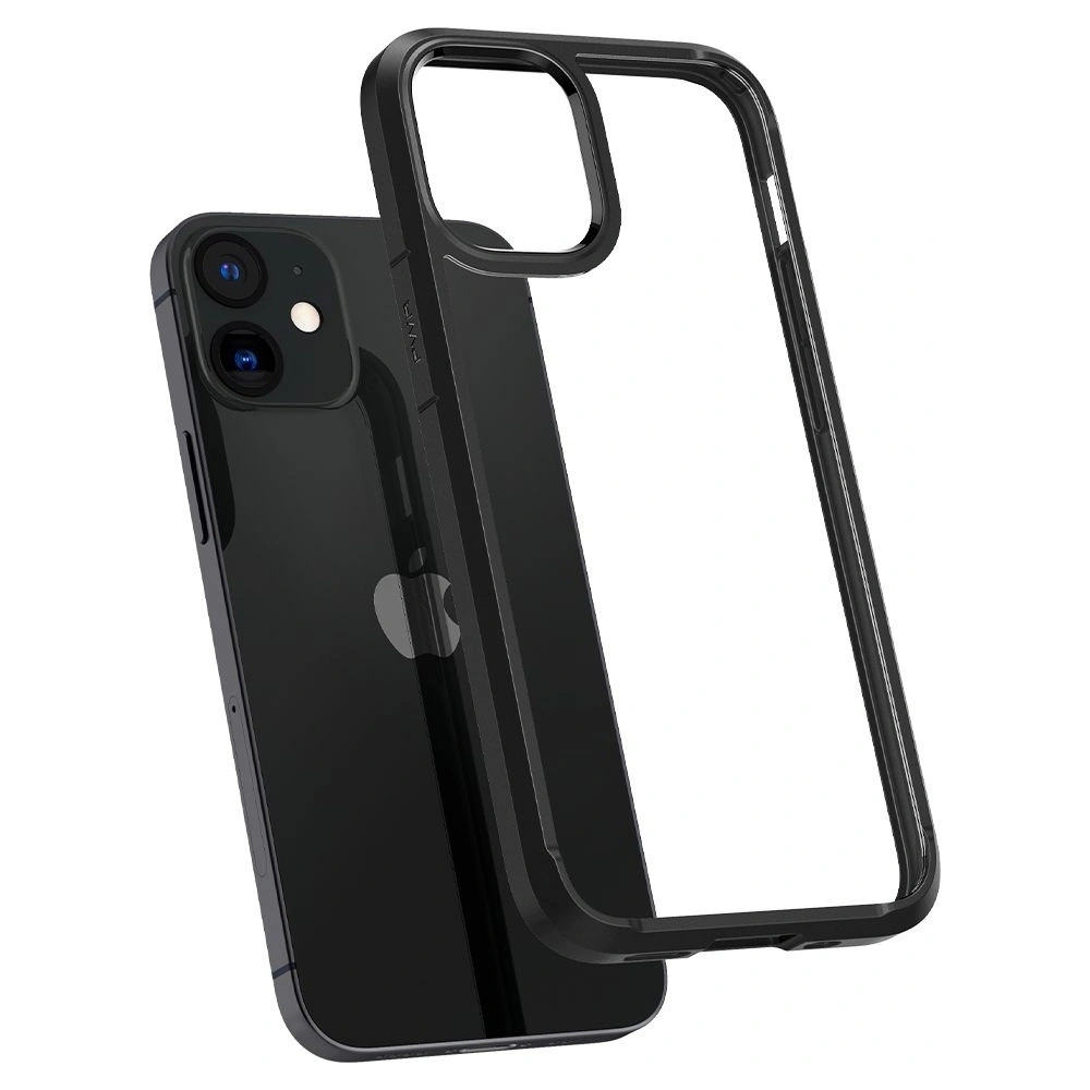 Hurtownia GSM - Etui Spigen Ultra Hybrid Apple iPhone 12 mini Matte Black - SPN1282BLK - {ean13} - Hurt