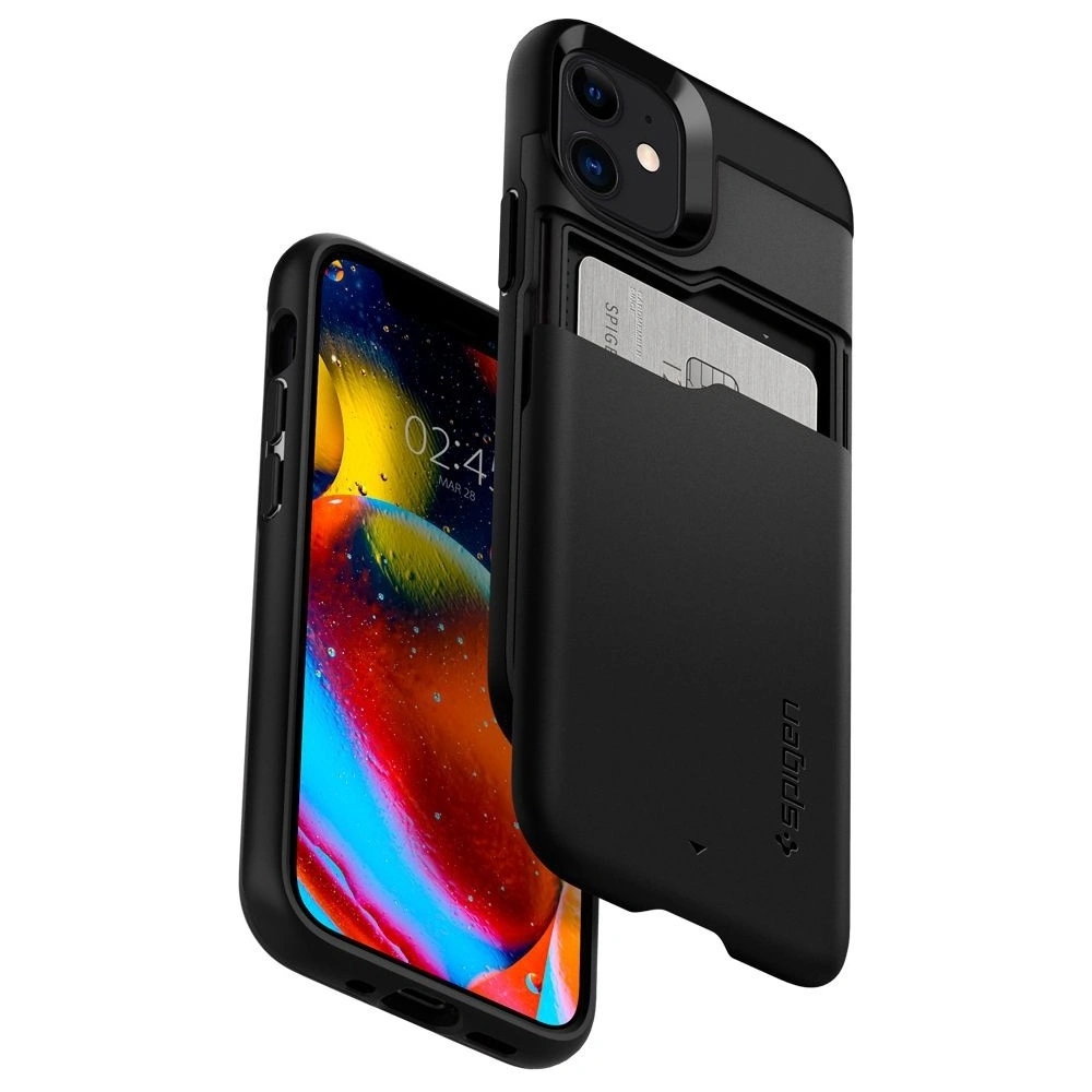 Wholesale Spigen Slim Armor CS Apple iPhone 12 Mini Black - SPN1283BLK - {ean13} - Hurt