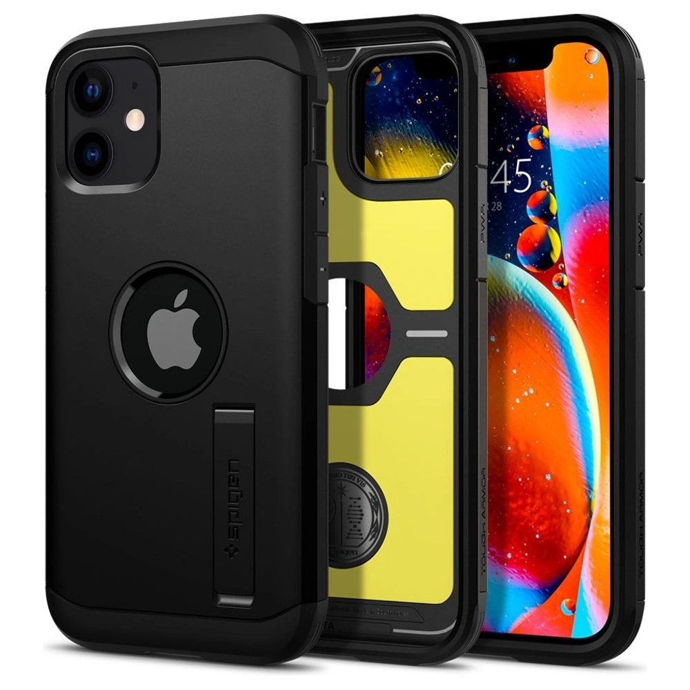 Wholesale Spigen Tough Armor Apple iPhone 12 Mini Black - SPN1284BLK - {ean13} - Hurt