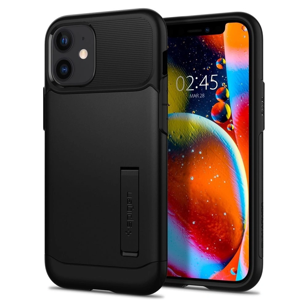 Hurtownia GSM - Etui Spigen Slim Armor Apple iPhone 12 mini Black - SPN1288BLK - {ean13} - Hurt