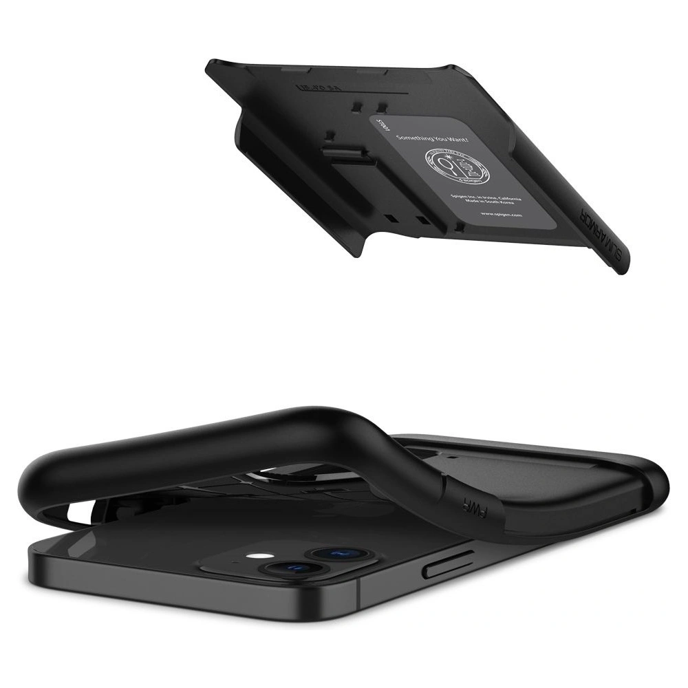 Hurtownia GSM - Etui Spigen Slim Armor Apple iPhone 12 mini Black - SPN1288BLK - {ean13} - Hurt