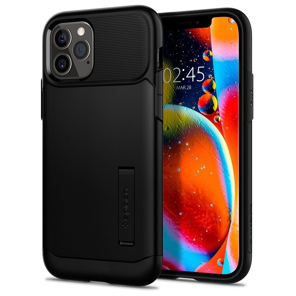 Wholesale Spigen Slim Armor Apple iPhone 12 Pro Max Black - SPN1289BLK - {ean13} - Hurt
