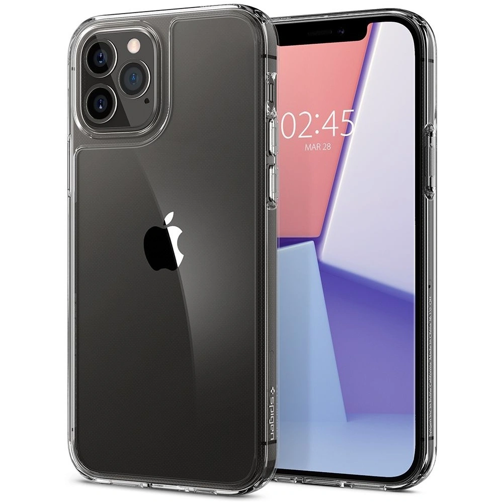 Hurtownia GSM - Etui Spigen Quartz Hybrid Apple iPhone 12 Pro Max Crystal Clear - SPN1290CL - {ean13} - Hurt