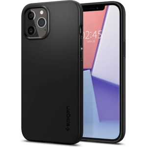 Etui Spigen Thin Fit Apple iPhone 12/12 Pro Black