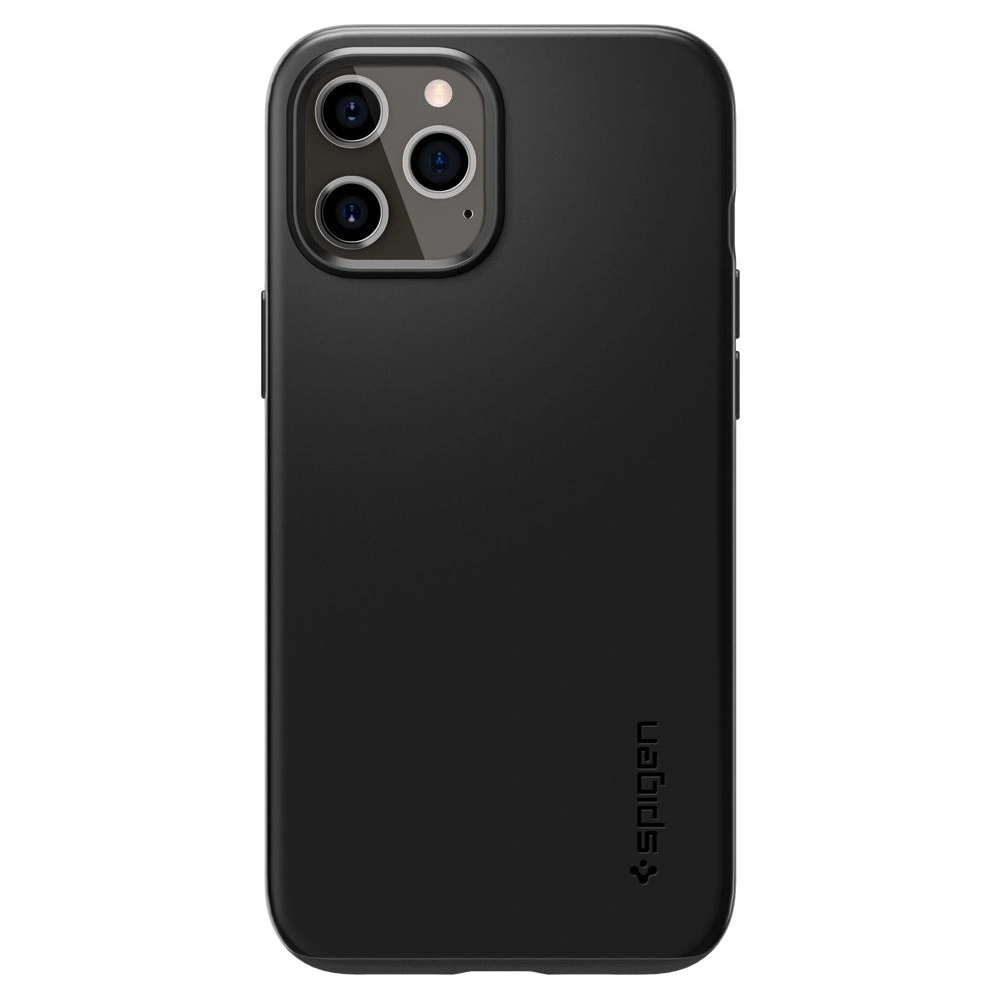 Wholesale Spigen Thin Fit Apple iPhone 12/12 Pro Black - SPN1291BLK - {ean13} - Hurt