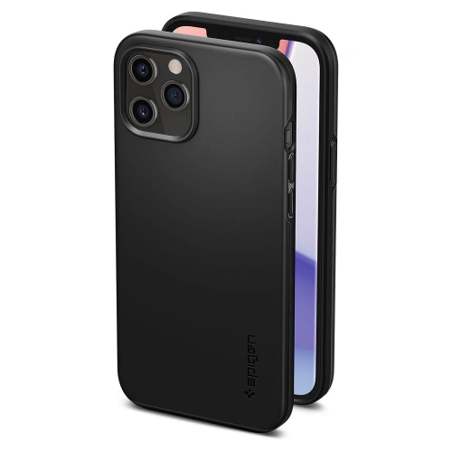 Etui Spigen Thin Fit Apple iPhone 12/12 Pro Black