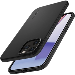 Etui Spigen Thin Fit Apple iPhone 12/12 Pro Black
