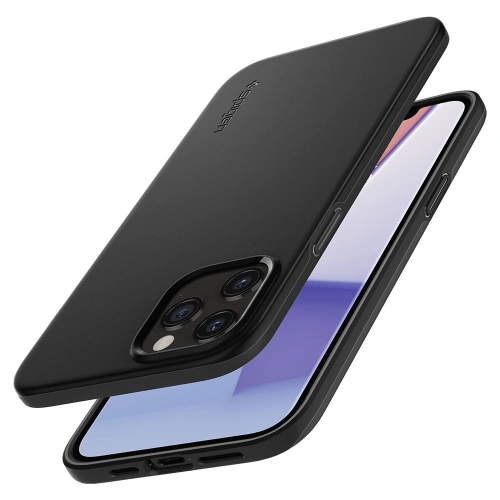 Etui Spigen Thin Fit Apple iPhone 12/12 Pro Black