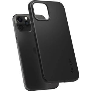 Etui Spigen Thin Fit Apple iPhone 12/12 Pro Black