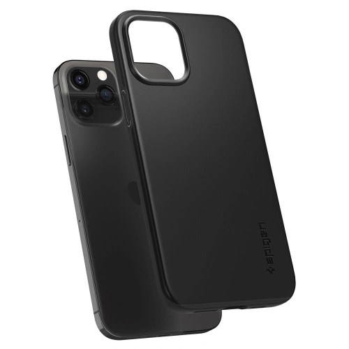 Etui Spigen Thin Fit Apple iPhone 12/12 Pro Black