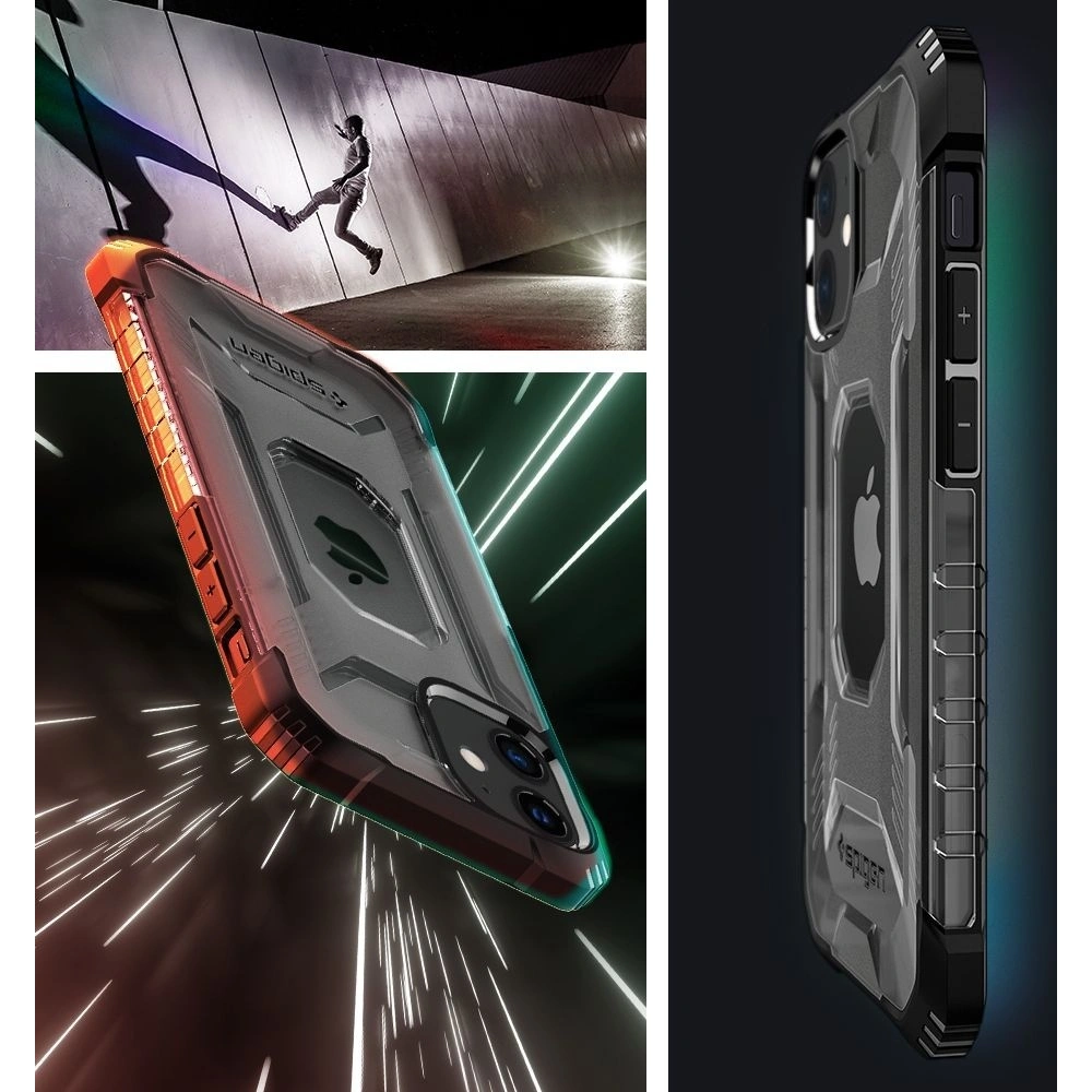 Hurtownia GSM - Etui Spigen Nitro Force Apple iPhone 12 mini Clear - SPN1295CL - {ean13} - Hurt