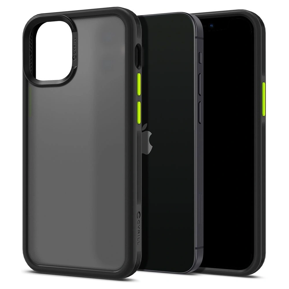 Hurtownia GSM - Etui Spigen Cyrill Color Brick Apple iPhone 12 mini Black - SPN1296BLK - {ean13} - Hurt