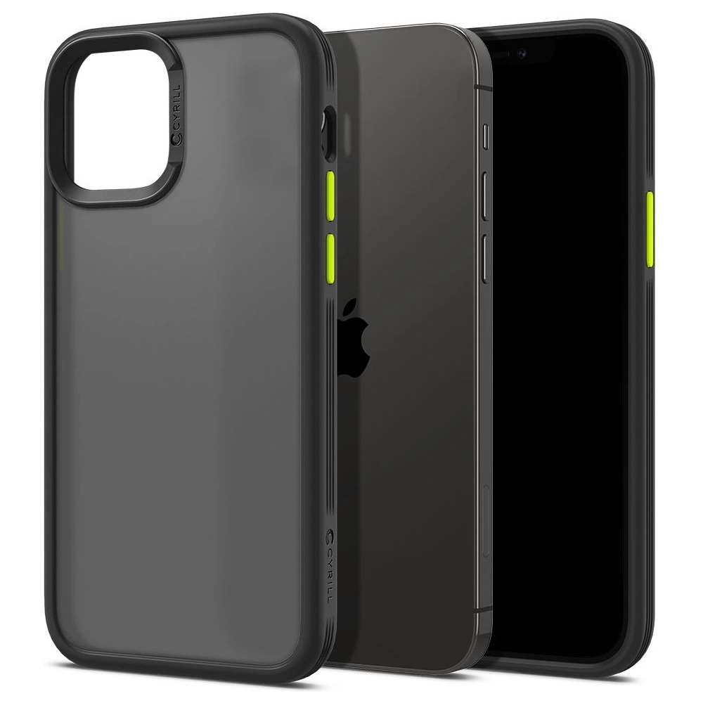 Hurtownia GSM - Etui Spigen Cyrill Color Brick Apple iPhone 12 Pro Max Black - SPN1297BLK - {ean13} - Hurt