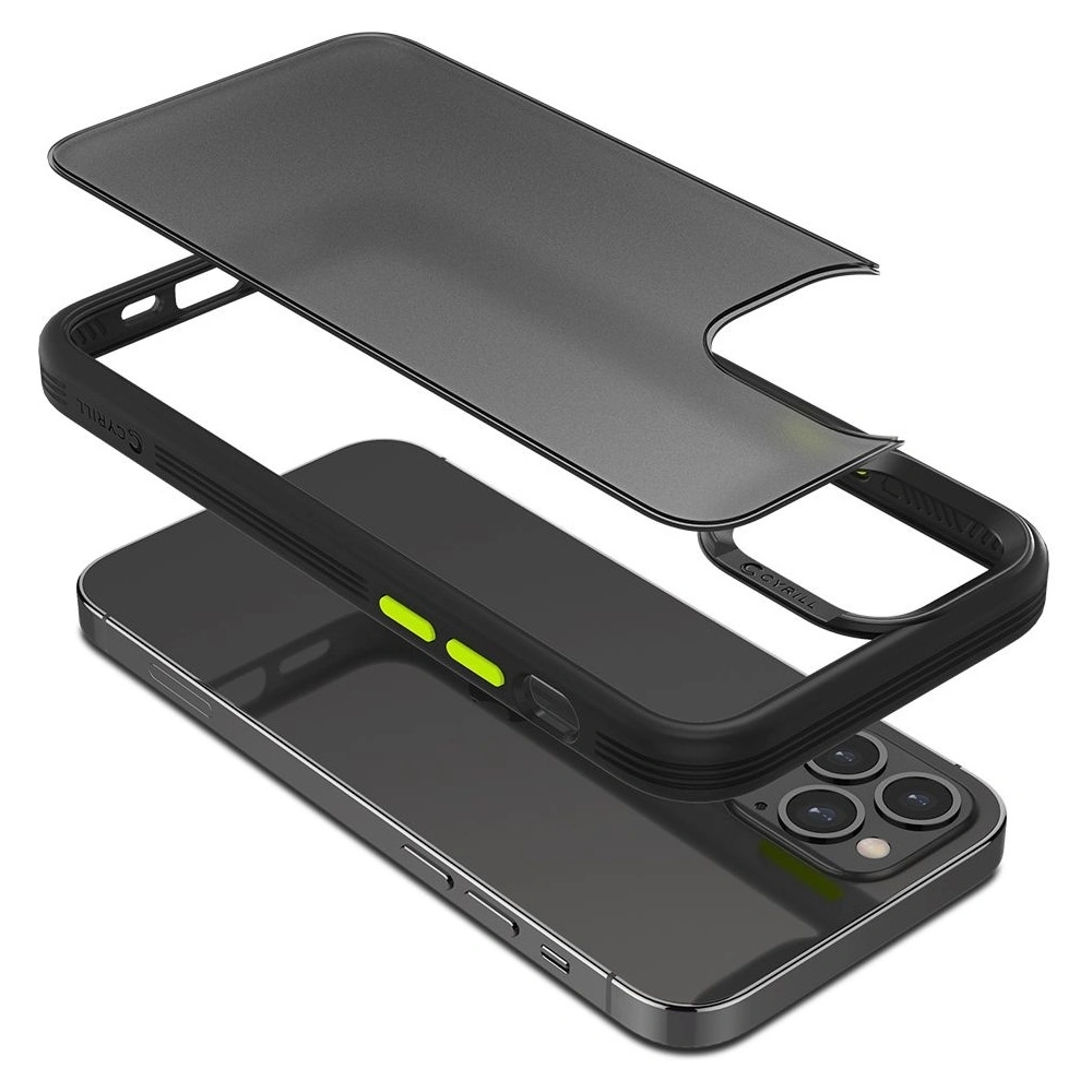 Hurtownia GSM - Etui Spigen Cyrill Color Brick Apple iPhone 12 Pro Max Black - SPN1297BLK - {ean13} - Hurt