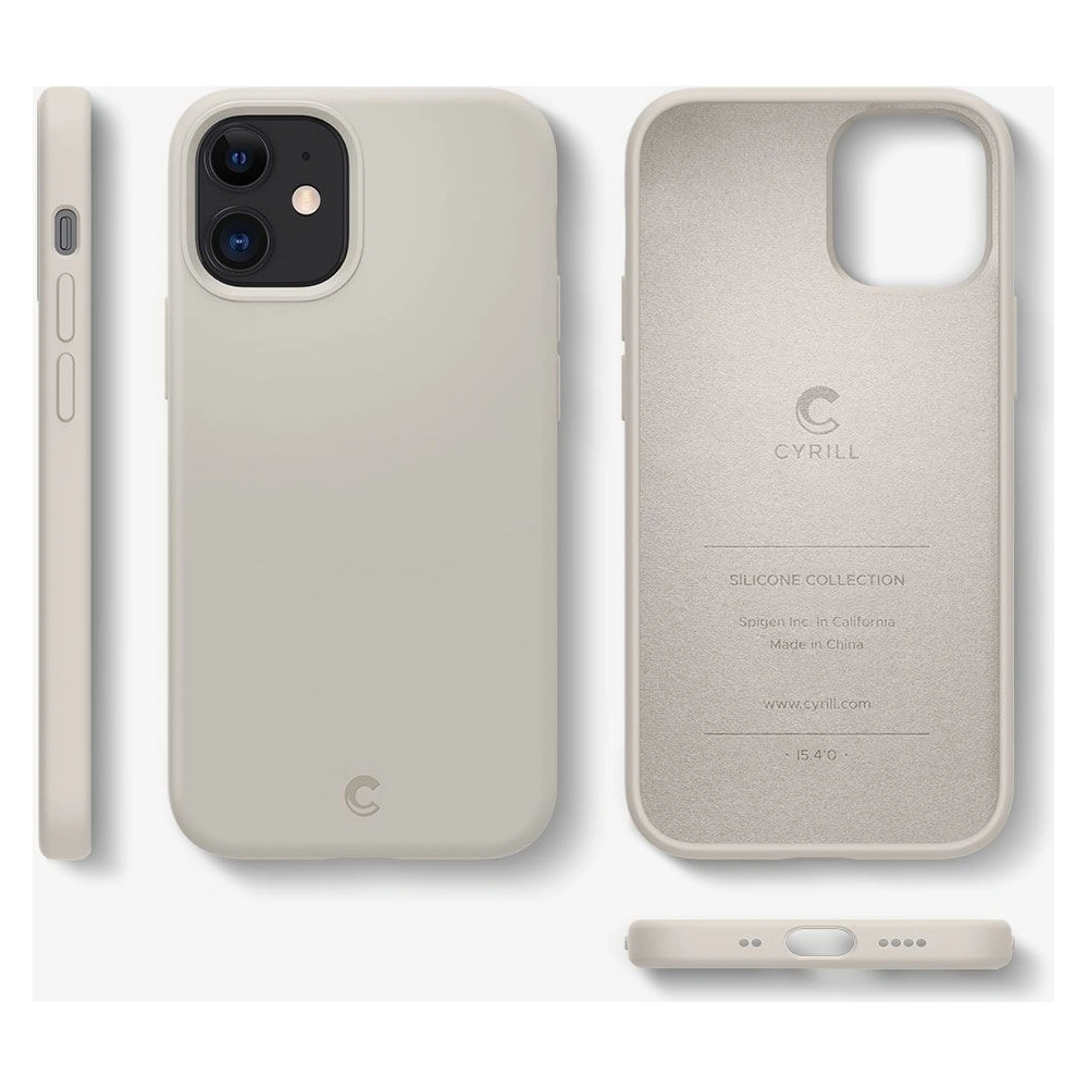 Hurtownia GSM - Etui Spigen Cyrill Silicone Apple iPhone 12 mini Stone - SPN1299STO - {ean13} - Hurt