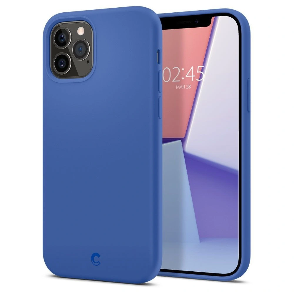 Hurtownia GSM - Etui Spigen Cyrill Silicone Apple iPhone 12/12 Pro Navy - SPN1303NAV - {ean13} - Hurt