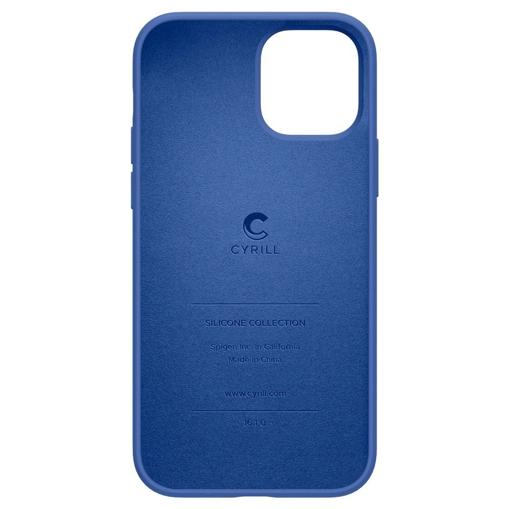 Hurtownia GSM - Etui Spigen Cyrill Silicone Apple iPhone 12/12 Pro Navy - SPN1303NAV - {ean13} - Hurt