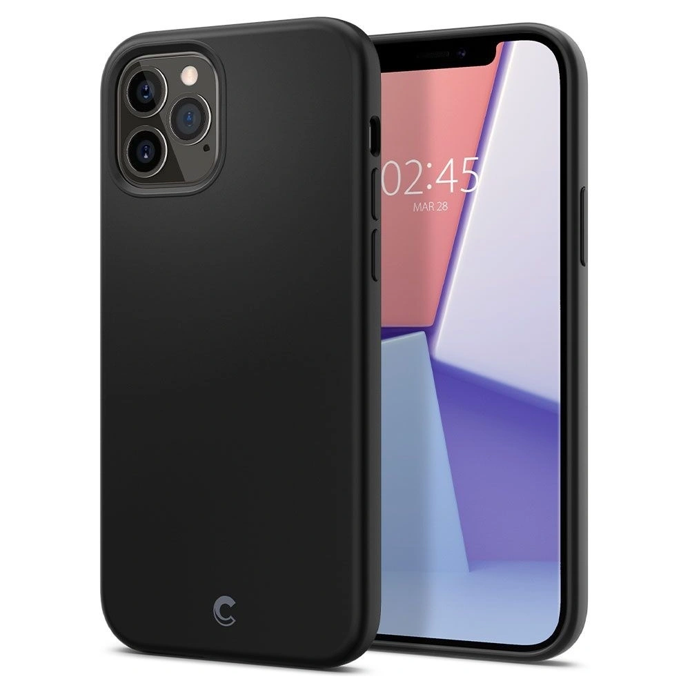 Hurtownia GSM - Etui Spigen Cyrill Silicone Apple iPhone 12 Pro Max Black - SPN1305BLK - {ean13} - Hurt