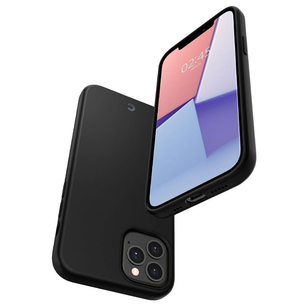 Hurtownia GSM - Etui Spigen Cyrill Silicone Apple iPhone 12 Pro Max Black - SPN1305BLK - {ean13} - Hurt