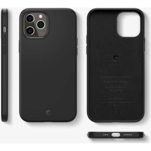 Etui Spigen Cyrill Silicone Apple iPhone 12 Pro Max Black