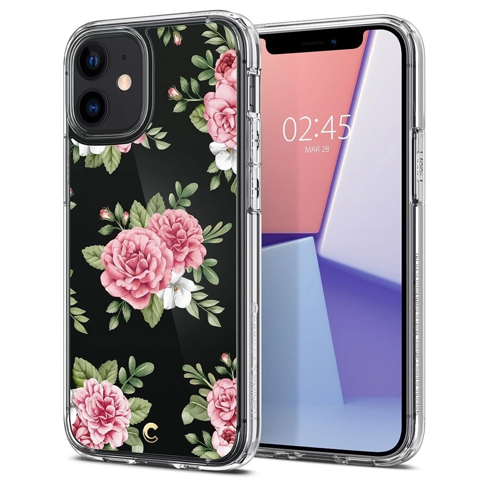 Hurtownia GSM - Etui Spigen Cyrill Cecile Apple iPhone 12 mini Pink Floral - SPN1307PNK - {ean13} - Hurt