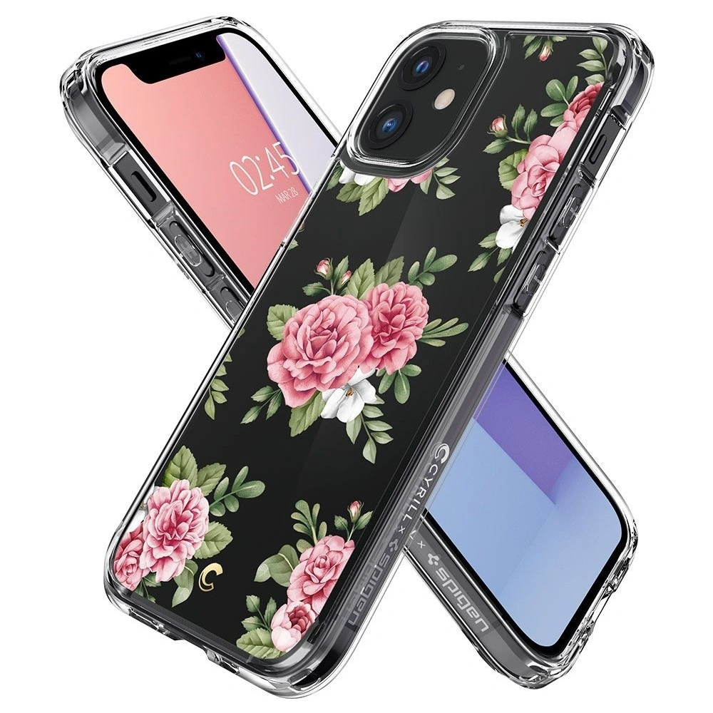 Hurtownia GSM - Etui Spigen Cyrill Cecile Apple iPhone 12 mini Pink Floral - SPN1307PNK - {ean13} - Hurt