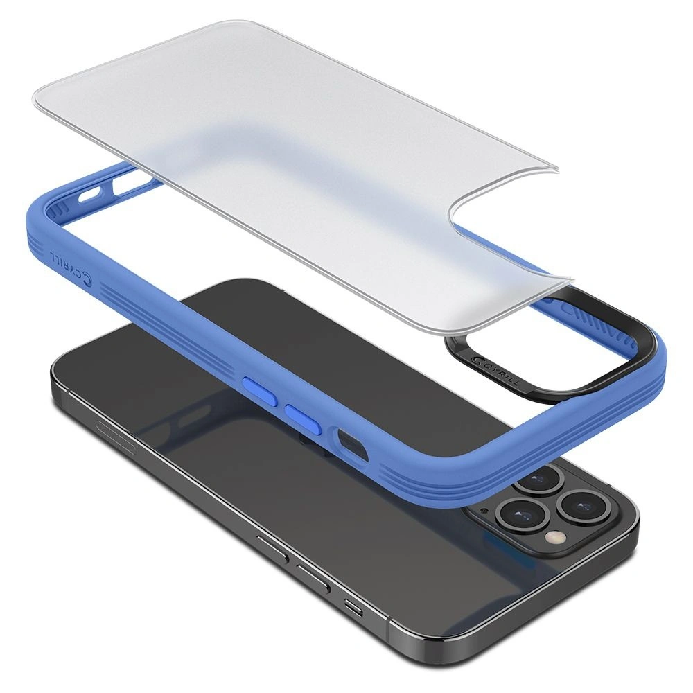 Hurtownia GSM - Etui Spigen Cyrill Color Brick Apple iPhone 12/12 Pro Navy - SPN1313NAV - {ean13} - Hurt