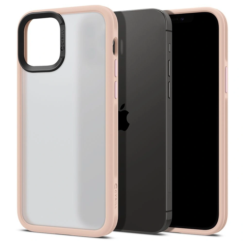 Hurtownia GSM - Etui Spigen Cyrill Color Brick Apple iPhone 12/12 Pro Baby Pink - SPN1314PNK - {ean13} - Hurt