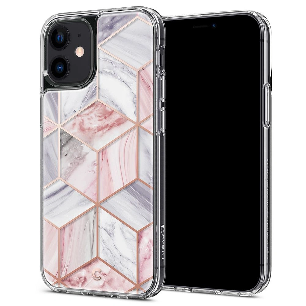 Hurtownia GSM - Etui Spigen Cyrill Cecile Apple iPhone 12 mini Pink Marble - SPN1318PNK - {ean13} - Hurt