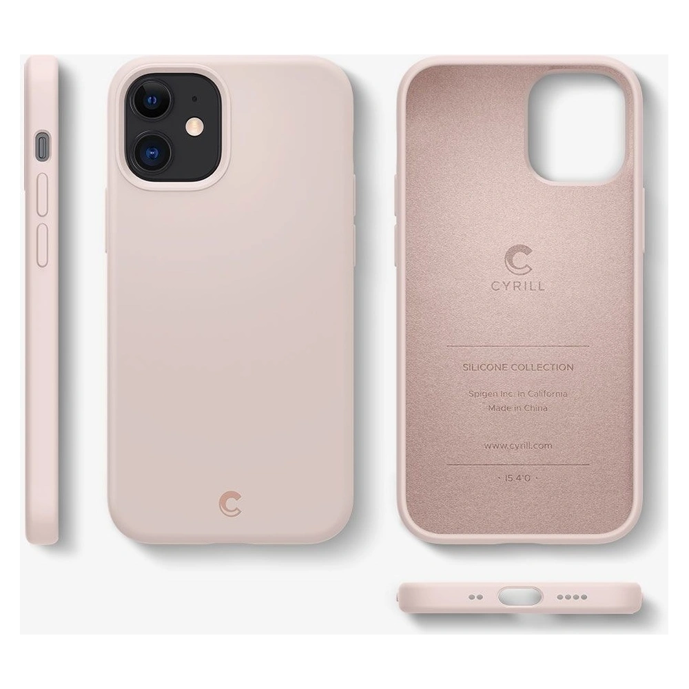 Hurtownia GSM - Etui Spigen Cyrill Silicone Apple iPhone 12 mini Pink Sand - SPN1322PNK - {ean13} - Hurt
